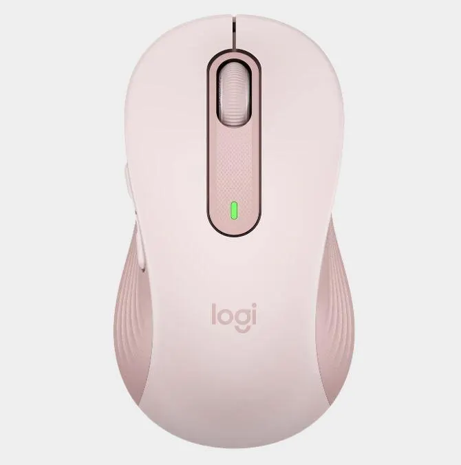 მაუსი logitech, Signature M650L, Mouse Rose.