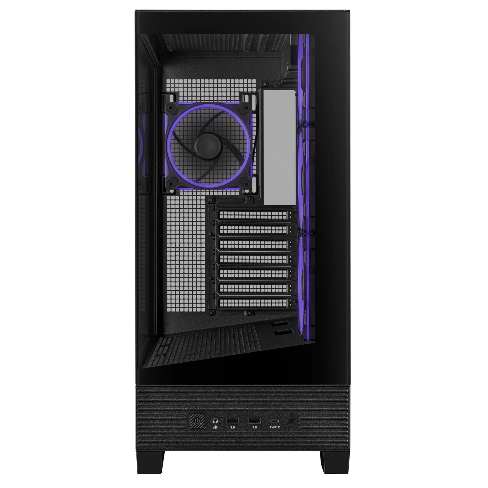 ქეისი ASUS A31 PLUS TG ARGB – Mid Tower | ATX/mATX/Mini-ITX | TG | 4×120mm ARGB Fans | GPU 380mm | CPU Cooler 165mm | 360mm Radiator | Black