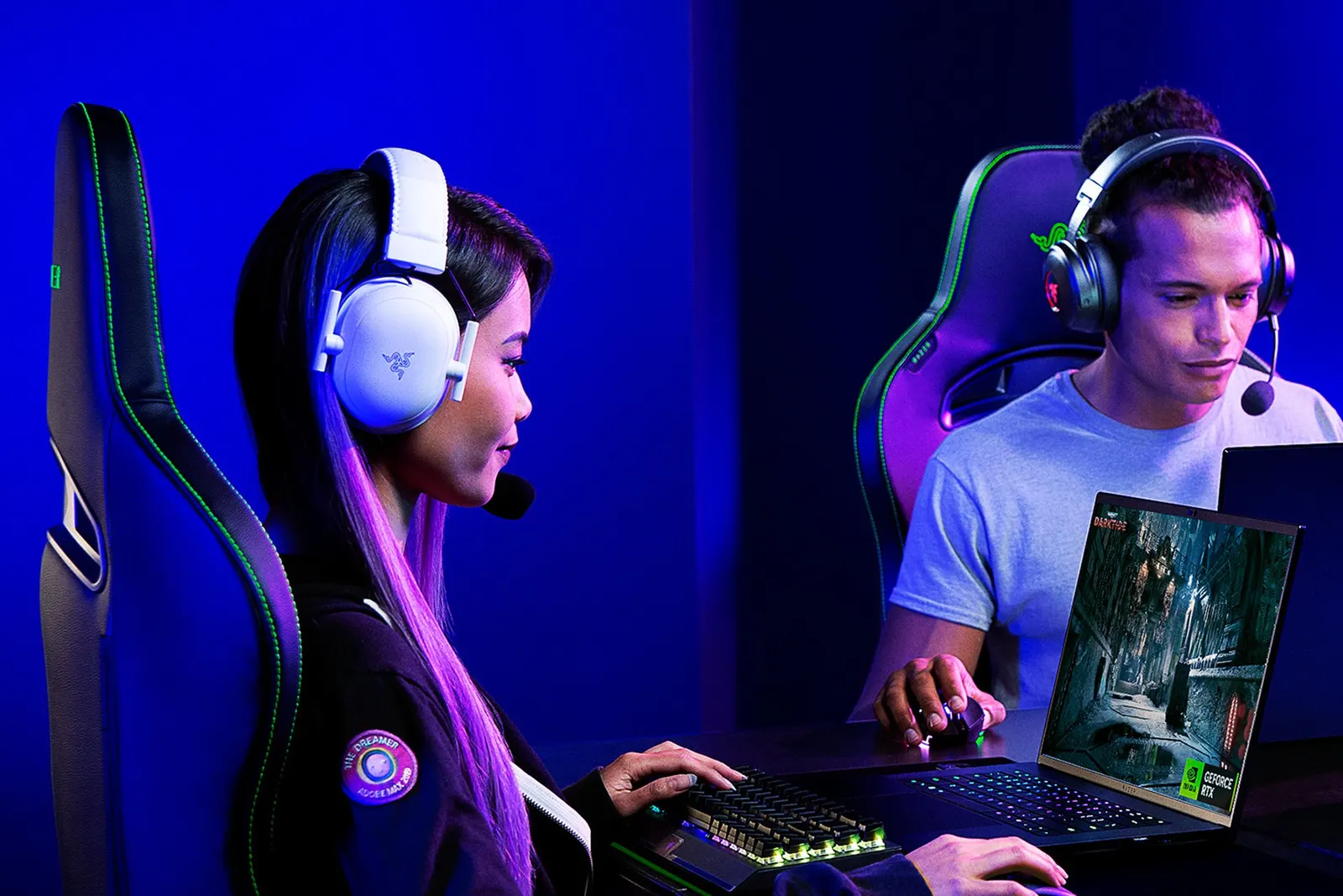 ყურსასმენი Razer Gaming Headset BlackShark V2 Pro (2023), 7.1, WL/BT, white