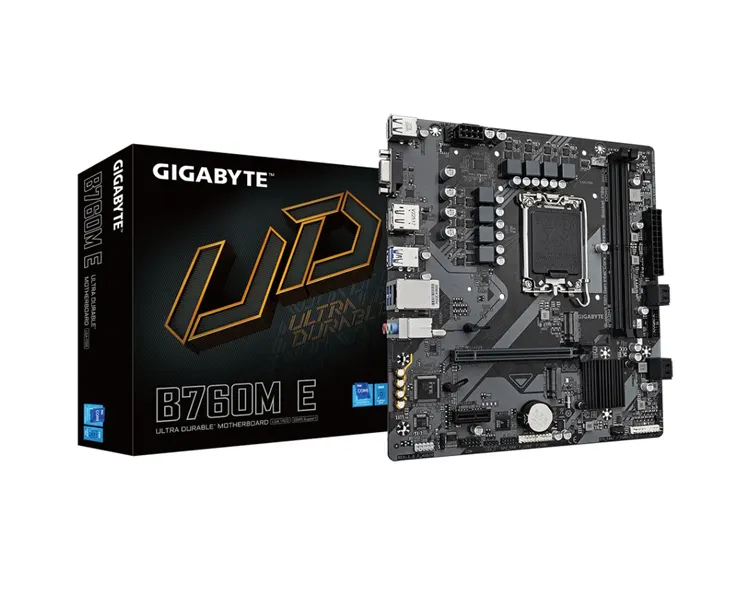დედა დაფა Gigabyte B760M E 1.0 2DDR5 LGA1700 - 9MB76ME5-00-G10