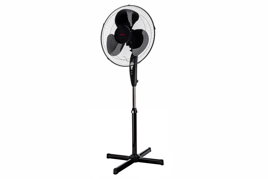 ვენტილატორი Floor fan ARDESTO, 40cm, 45W, remote control, black