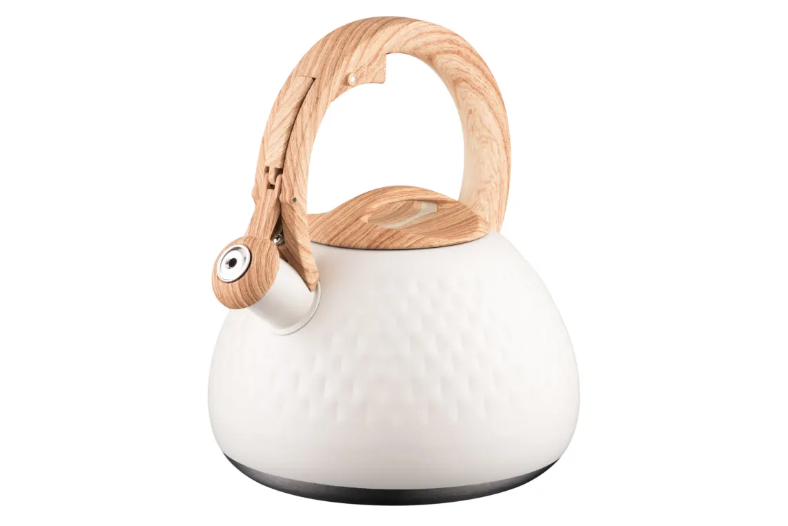 ჩაიდანი Ardesto Kettle Gemini, 2.5l, stainless steel, beige