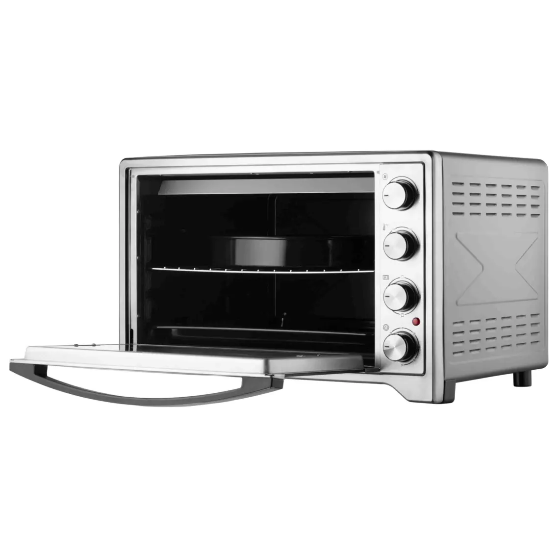 ARDESTO Electric oven , 60L, 2200W, mech., convection, double glass, grey