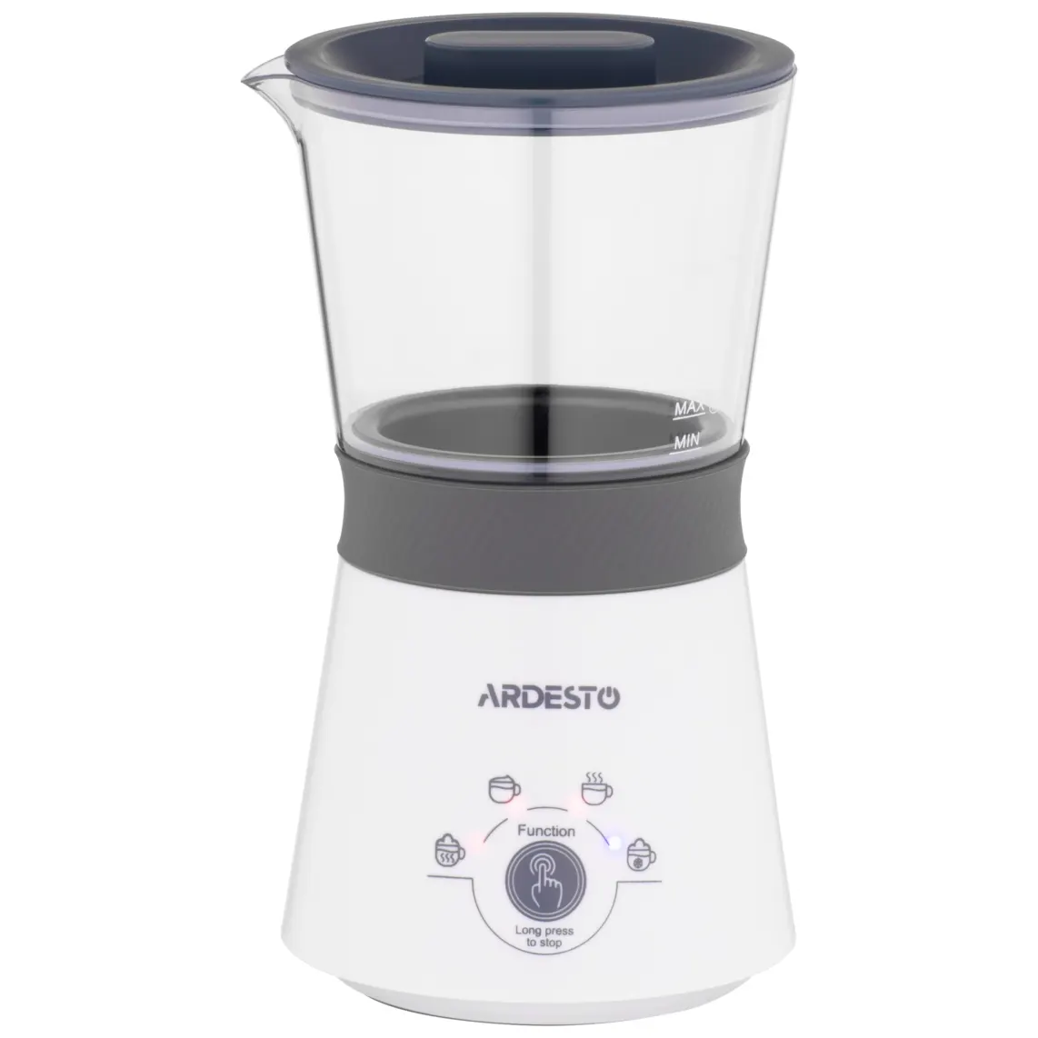 რძის ასაქაფებელი Ardesto Milk frother&heater 300W, tank capacity-330ml, white