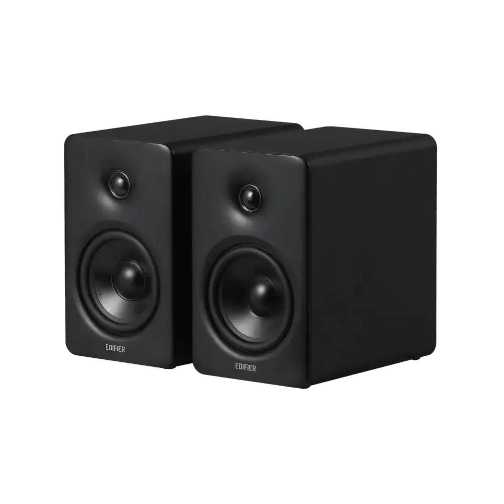 Edifier M90, 100W, HDMI eARC, Optical, Type-C, AUX, Bluetooth, Compact Active Speaker, Black