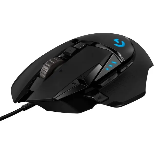 მაუსი Logitech G502 Hero Wired Black
