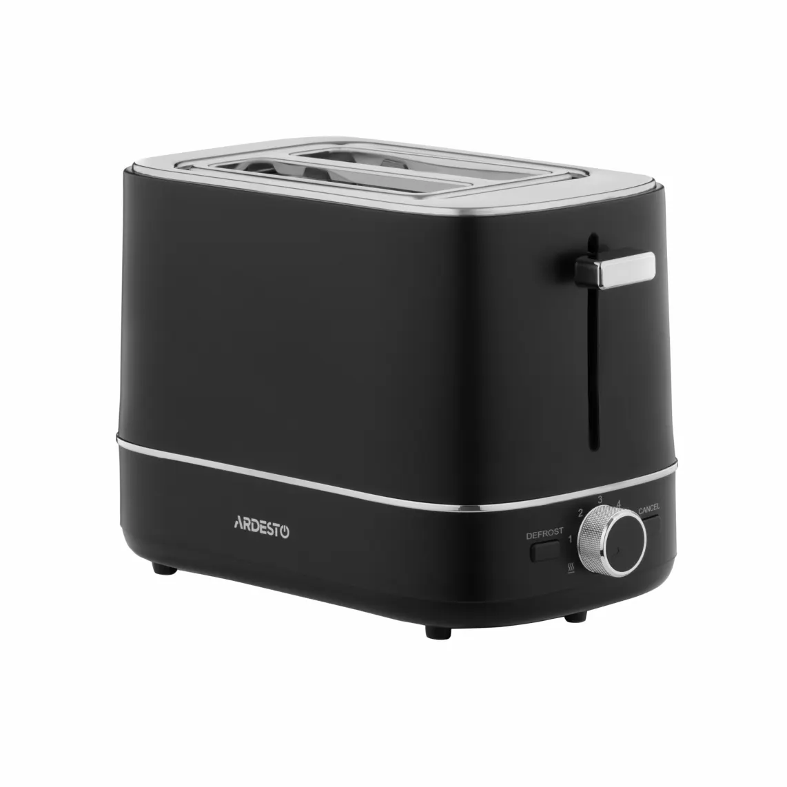 ტოსტერი Ardesto toaster Timeless Elegance, 800W, plastic, 2 slots, black