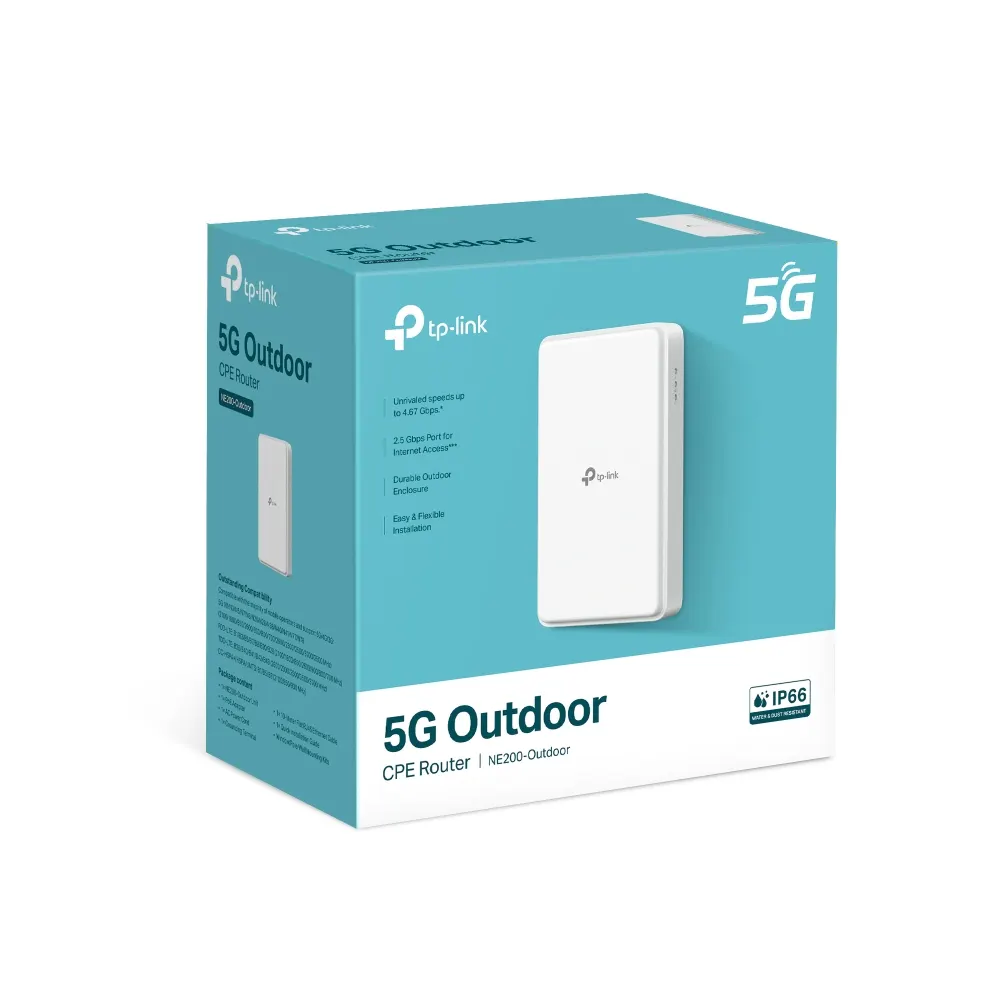 LTE როუტერი TP-Link NE200-Outdoor 5G LTE Router