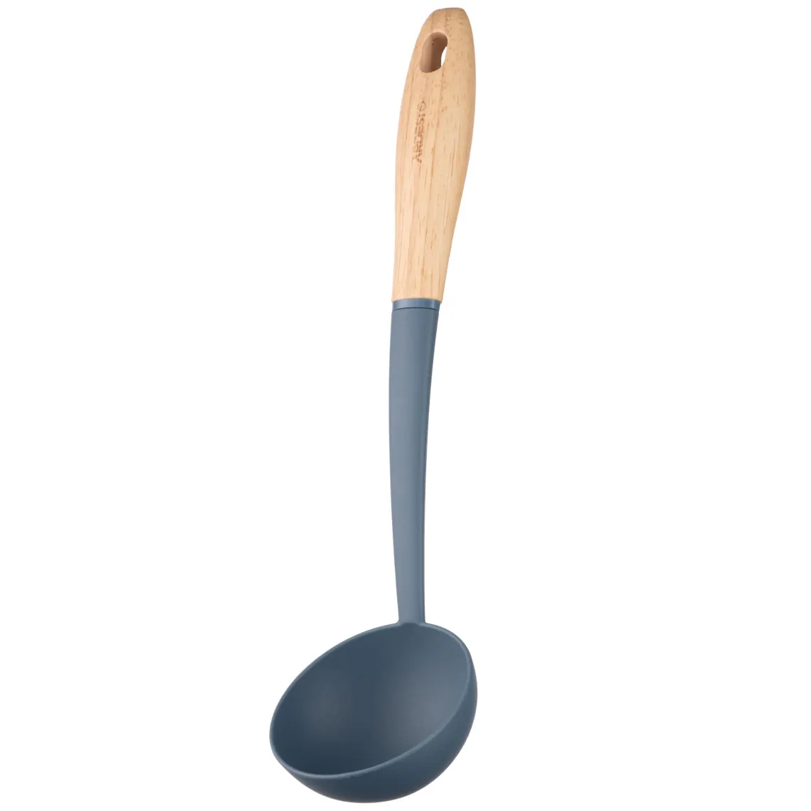ჩამჩა Ladle ARDESTO Midori, 31.5cm, nylon, wood, blue