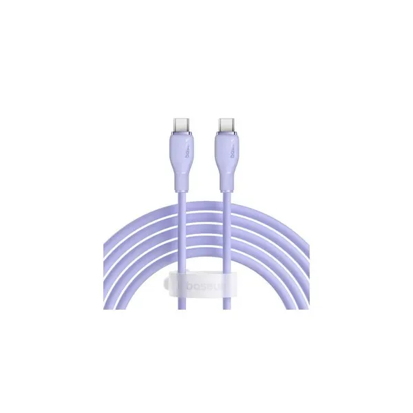 Type-C კაბელი Baseus USB-C to USB-C 2m 100W Purple
