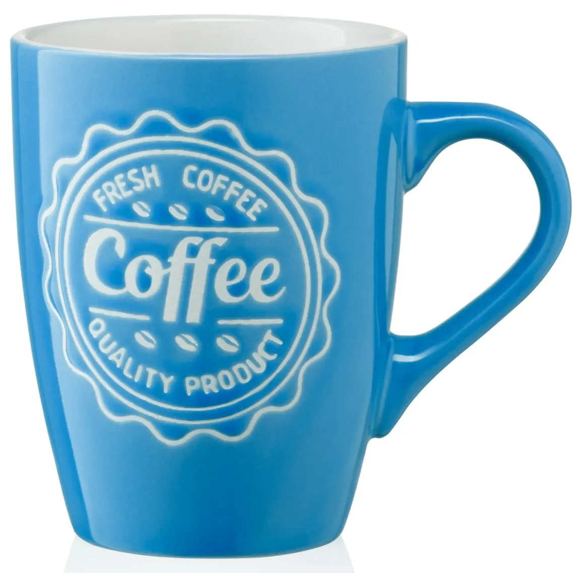კათხა Mug ARDESTO With love 330ml, ceramics, blue