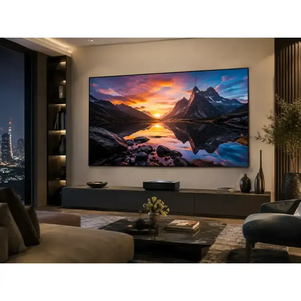 პროექტორის ეკრანი Allscreen CNF120HBC, ULTRA THIN BEZEL SCREEN, 265x149CM, 120", 16:9, ALR, 170°