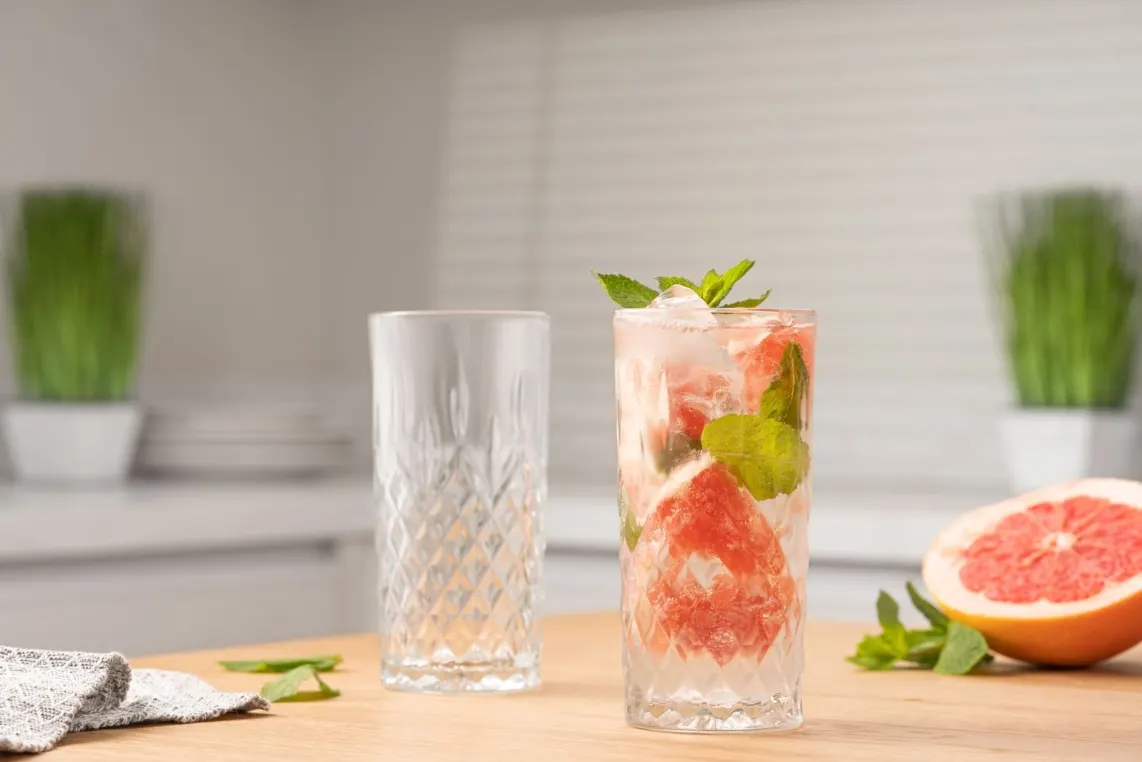 Ardesto Long Drink set Alba 356 ml, 3 pcs, glass