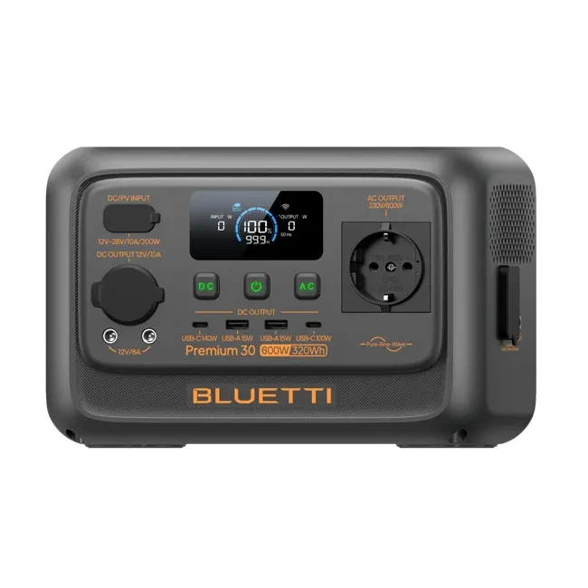 პორტატული კვების სადგური Bluetti Premium 30 V2 Portable Power Station 320Wh | 600W