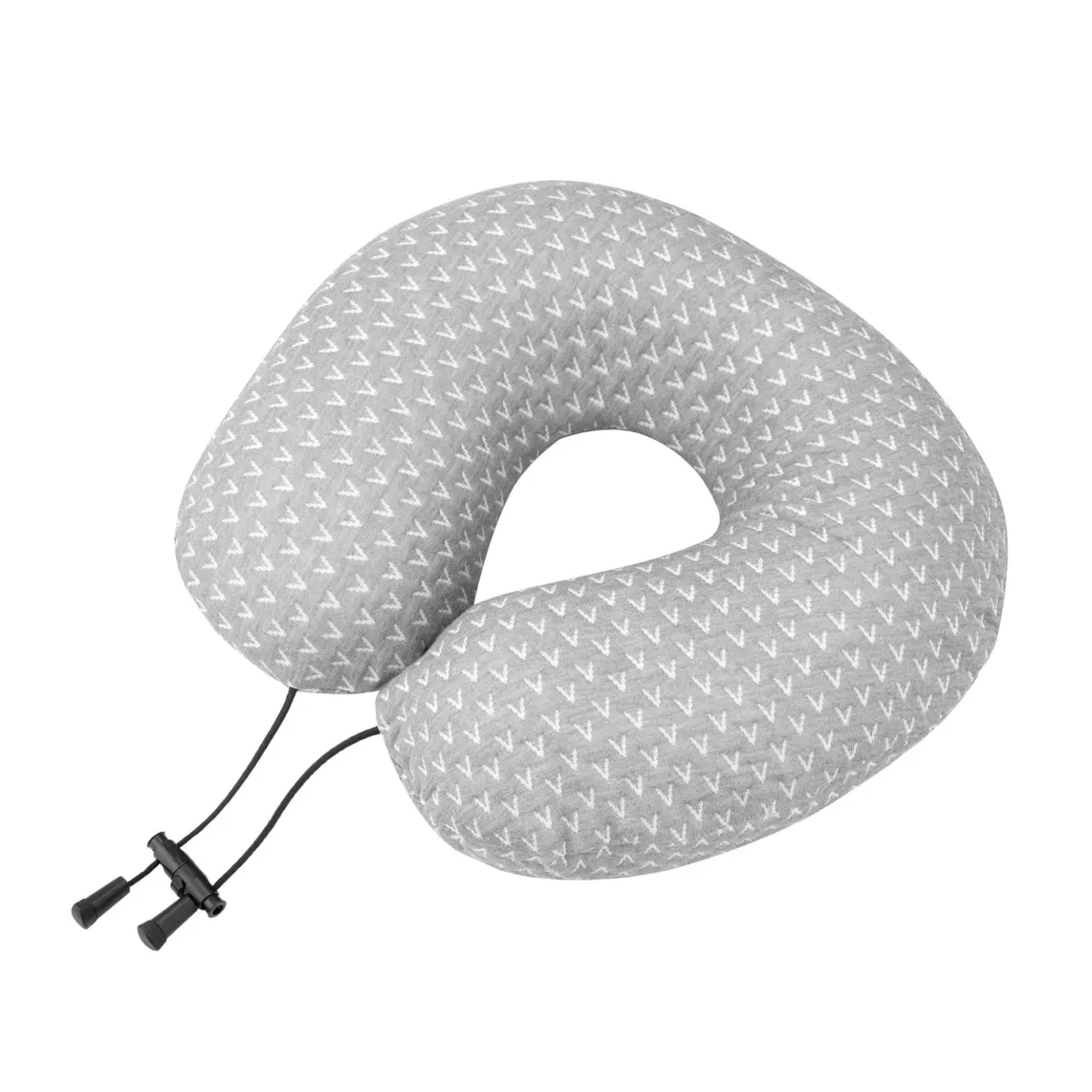 ორთოპედიული ბალიში Ardesto Neck pillow Sleepwell Travel, 34x29x10cm, aircell memory foam, grey