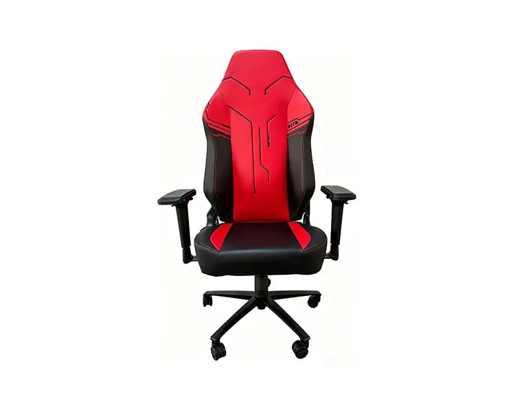 გეიმერული სავარძელი Vertex Inferno Gaming Chair Black/Red Car Leather
