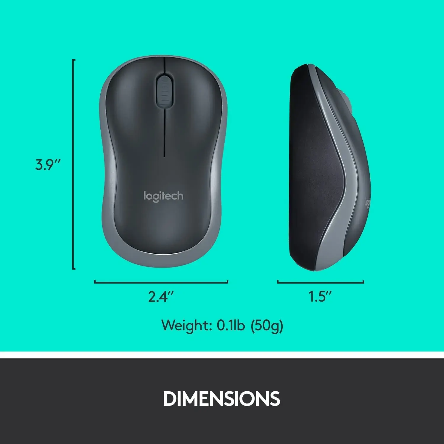 MK270, LOGITECH, Keyboard, Wireless Combo, BLACK.