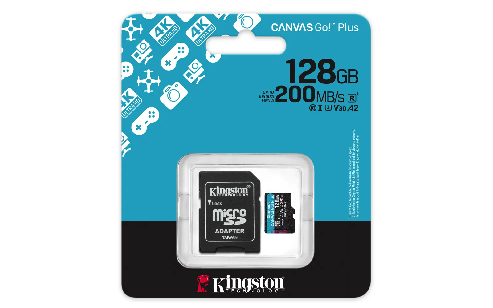 Kingston Canvas Go! Plus 128GB SDXC