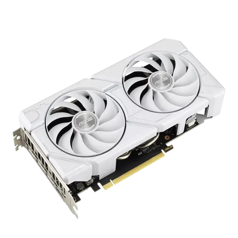 ASUS Dual GeForce RTX™ 4060 EVO White OC Edition 8GB GDDR6