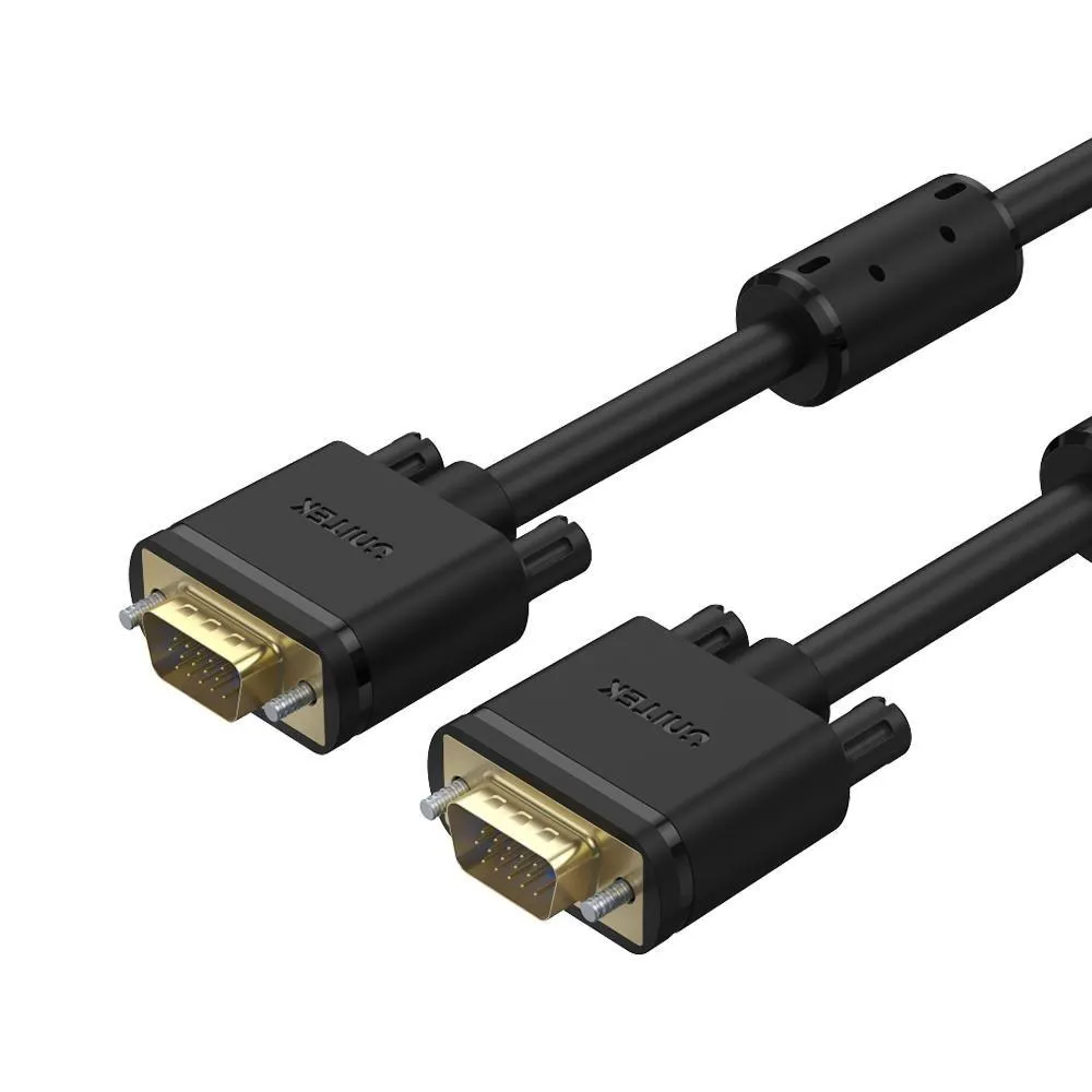 Y-C504G, UNITEK, Cable, 3M, HD15 VGA (M) to VGA (M) (3C+6).