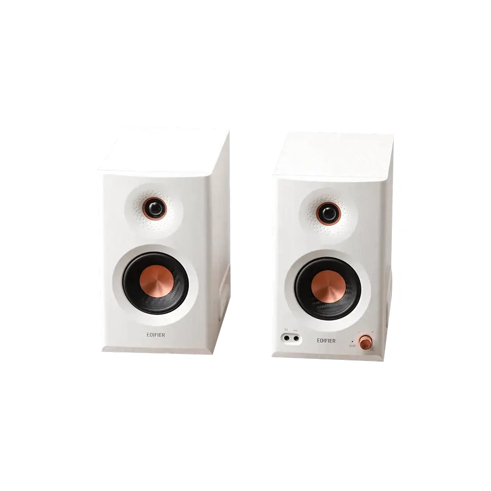 დინამიკი Edifier MR5, 110W, XLR, 6.35 mm TRS, RCA, AUX, Tri-amped Powered Studio Monitor Speakers, White