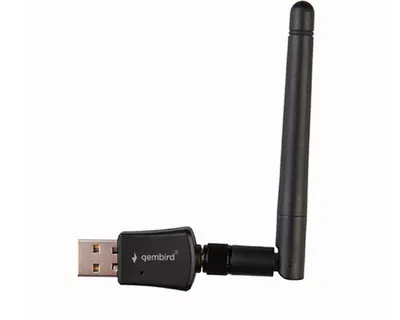 ადაპტერი Gembird WNP-UA300P-02 High power USB WiFi adapter 300 Mbps