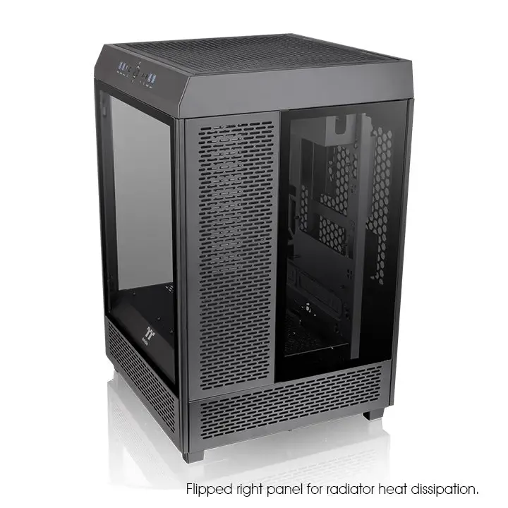 Thermaltake, The Tower 500 Mid Tower Chassis Case Black.