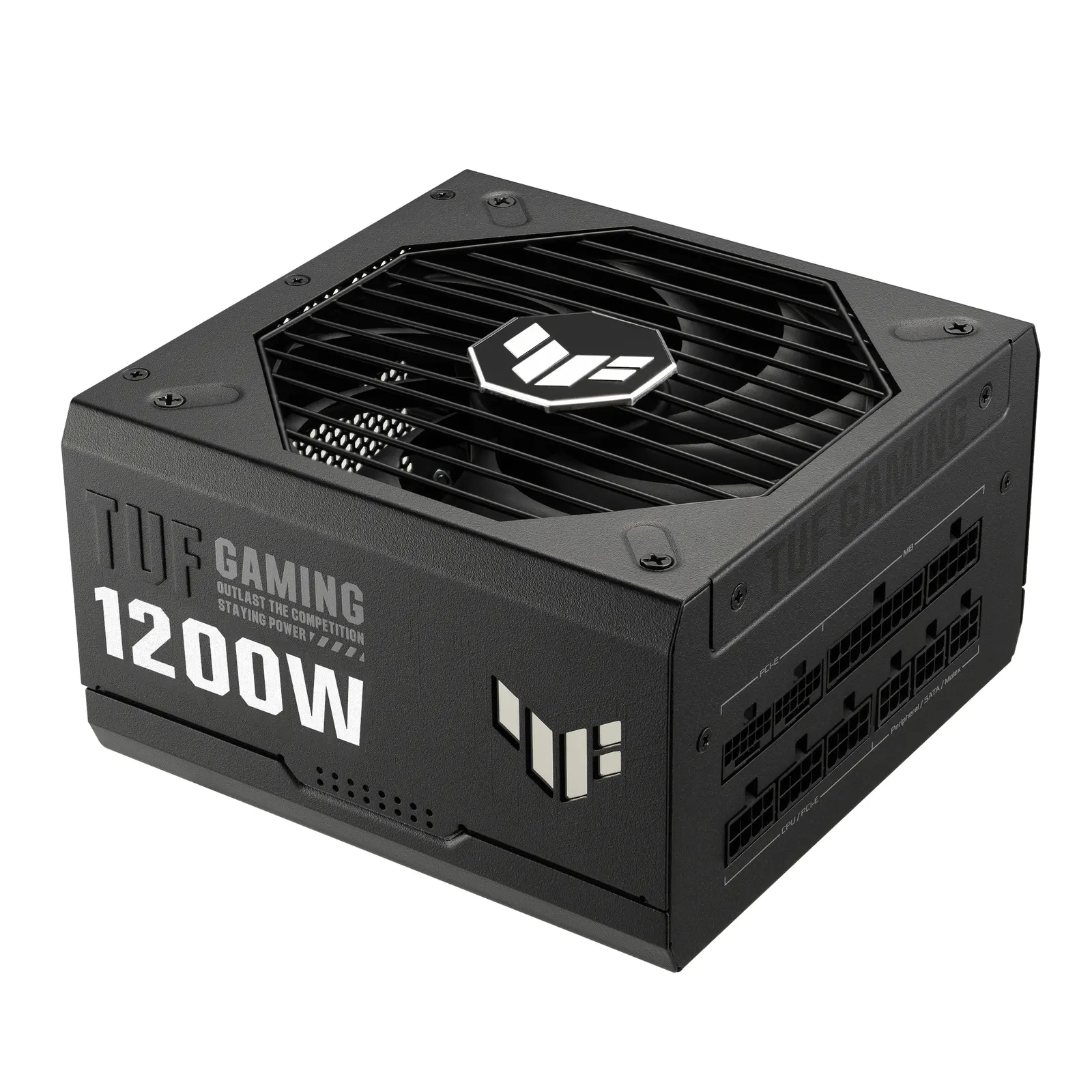 კვების ბლოკი ASUS TUF GAMING (1200W), >90%, 80+ Gold, 135mm, 1xMB 24pin(20+4), 2xCPU 8pin(4+4), 4xMolex, 5xSATA, 3xPCIe 8pin(6+2), 1xPCIe GEN5