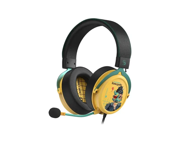 ყურსასმენი A4Tech Bloody M595 Hybridcore Gaming Headset With Mic Renegade Sunset