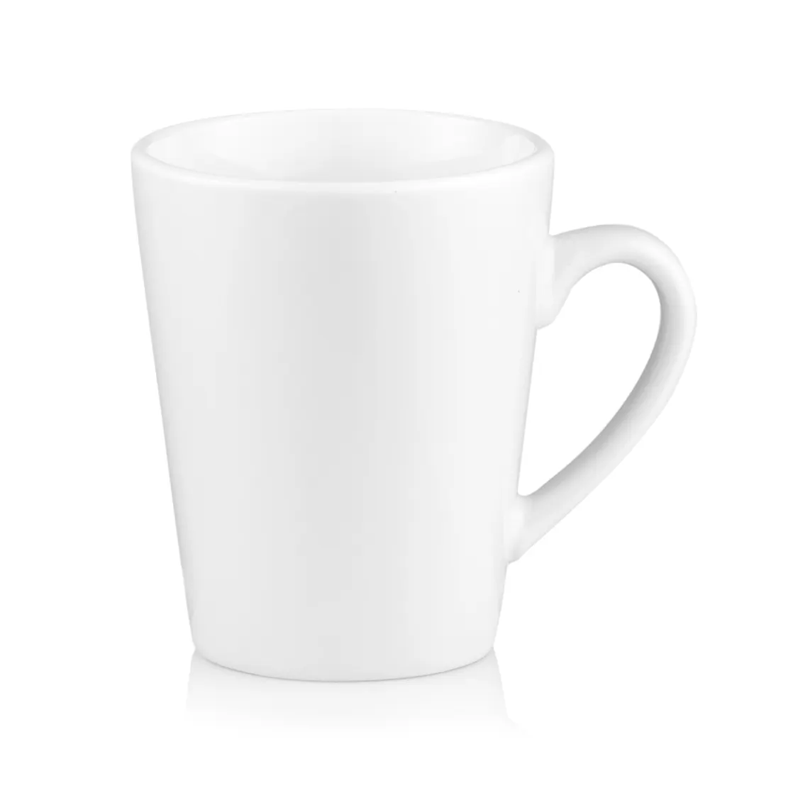 კათხა Mug ARDESTO Mario, 240ml, ceramics, white, white