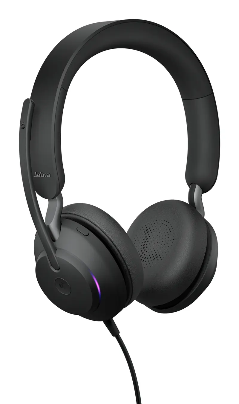 ყურსასმენი Jabra Evolve2 40, USB-A, MS Stereo