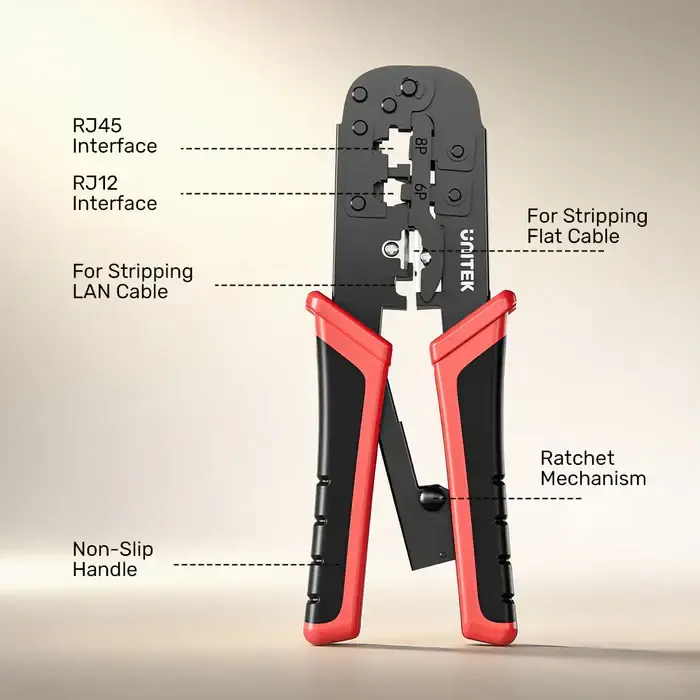 OT136A, UNITEK, Tool, Network Crimping Tool.