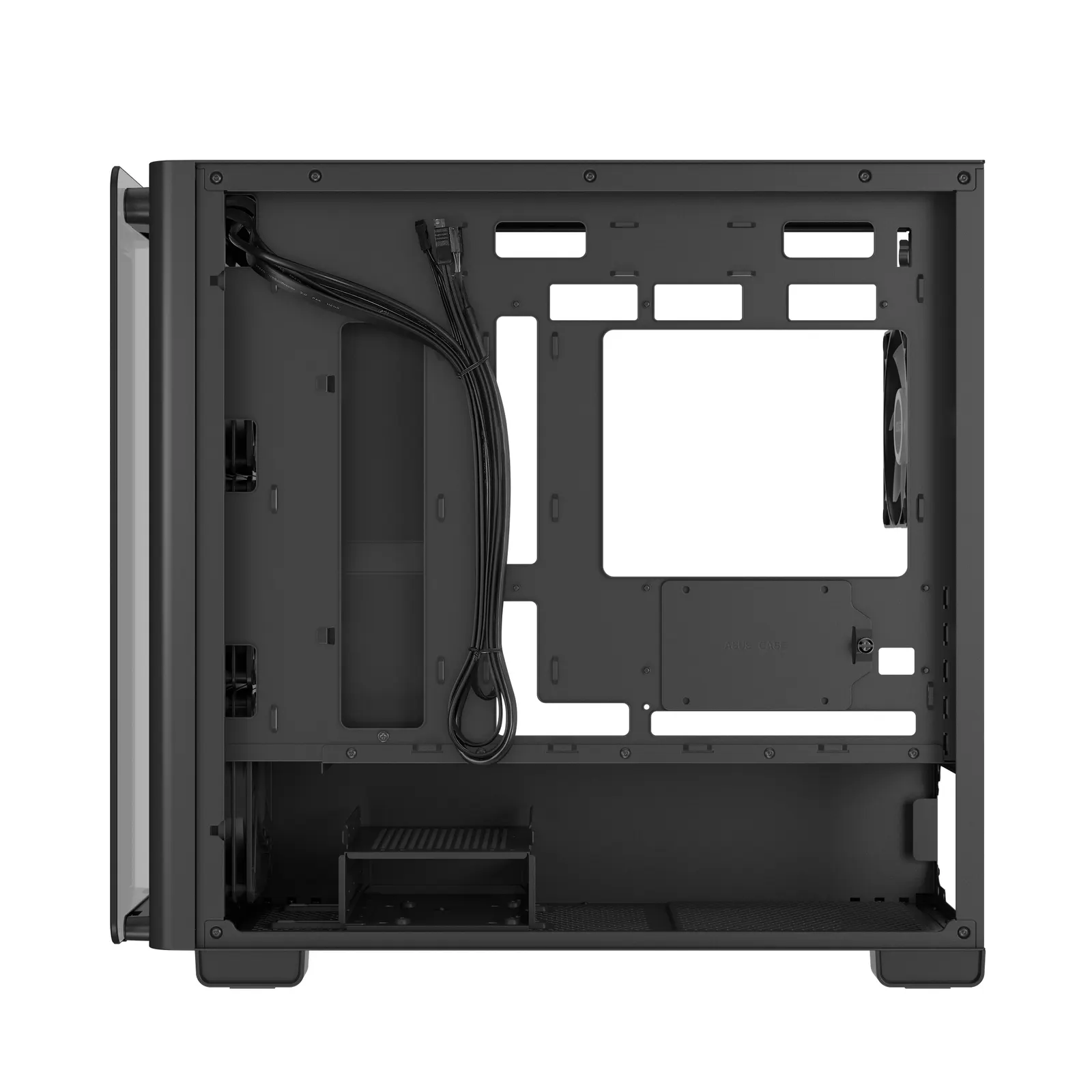 ASUS A23 PLUS TG ARGB – Micro Tower | mATX/Mini-ITX | TG | 4×120mm ARGB Fans | GPU 380mm | CPU Cooler 165mm | 360mm Radiator | Black