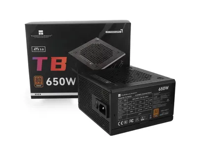 კვების ბლოკი THERMALRIGHT 650W 80 Plus Bronze PSU - TR-TB650S