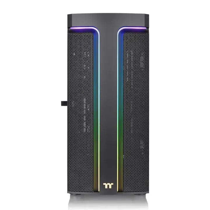 ThermalTake, H590 TG ARGB Mid Tower Chassis Case Black.