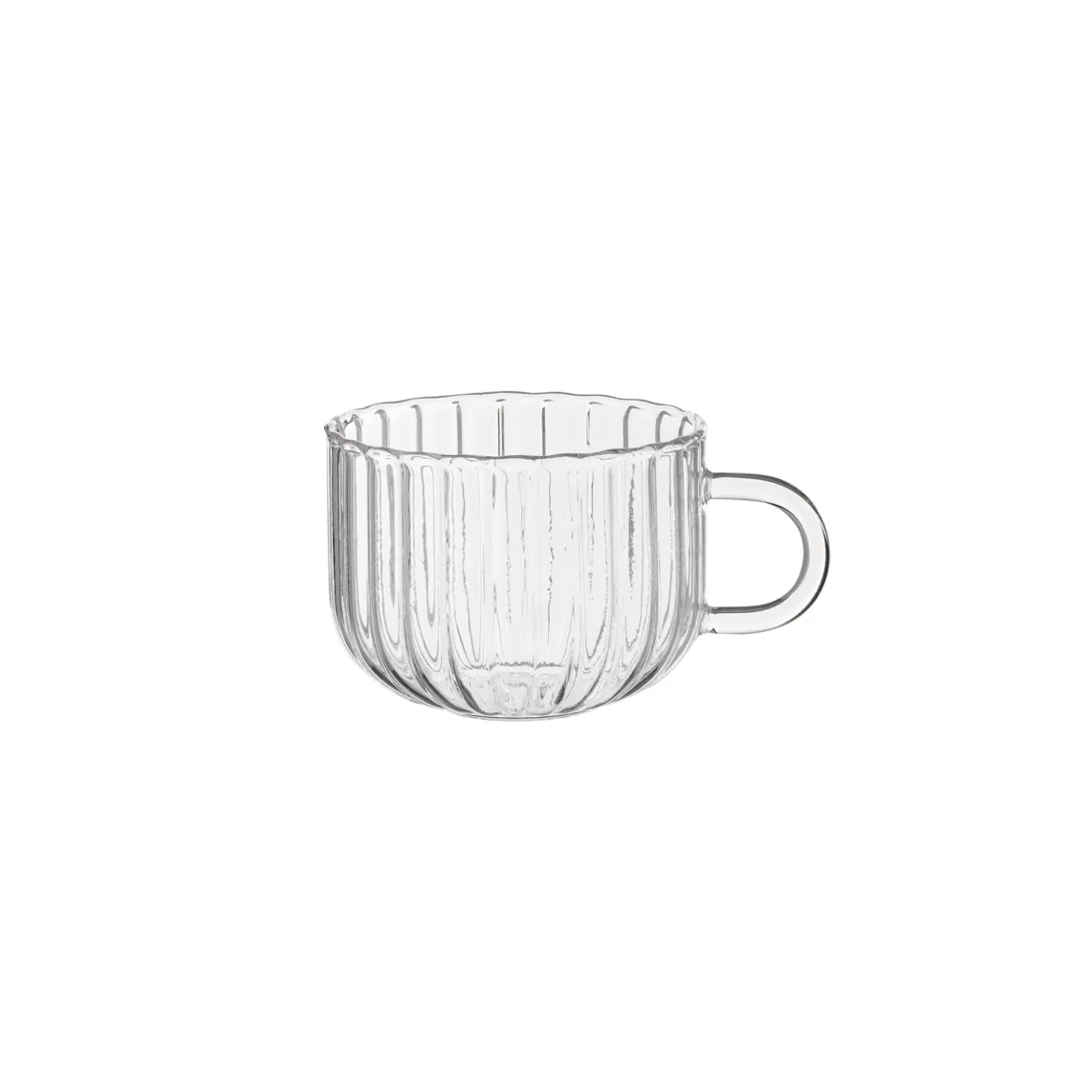 Ardesto Set of cups Iceberg A, 400ml, 2pcs, borosilicate glass, transparent