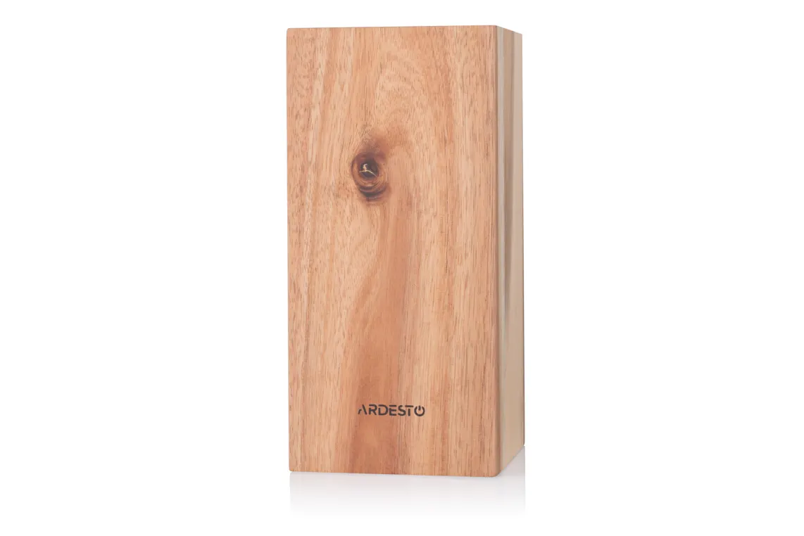 Ardesto Knife Block Black Mars, 23cm, wood