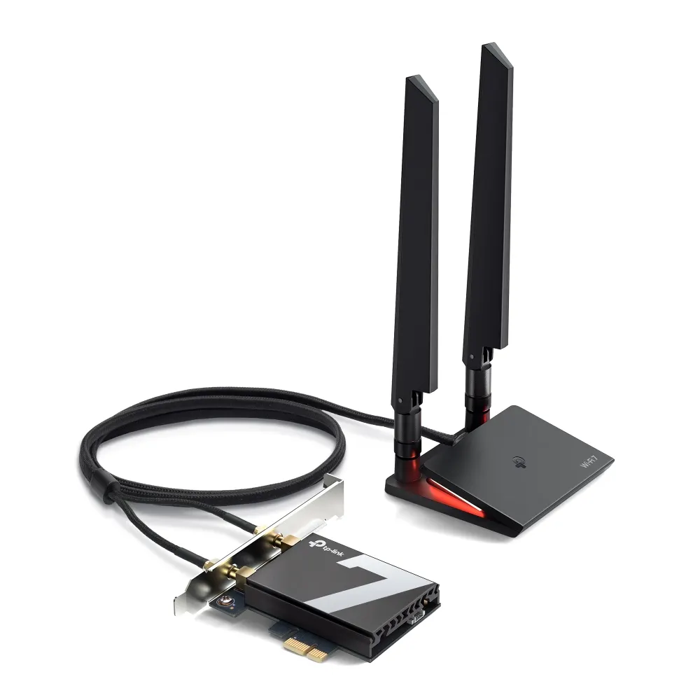 ქსელის ბარათი TP-Link Archer TBE550E Wi-Fi 7 Bluetooth PCIe Adapter