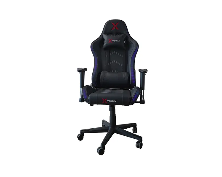 გეიმერული სავარძელი Vertex Illidan Gaming Chair RGB Black PU