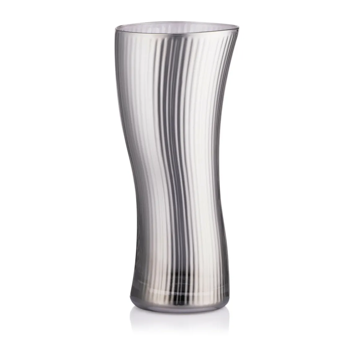 Long glasses set ARDESTO Graphite, 350ml, 2pcs, glass, grey