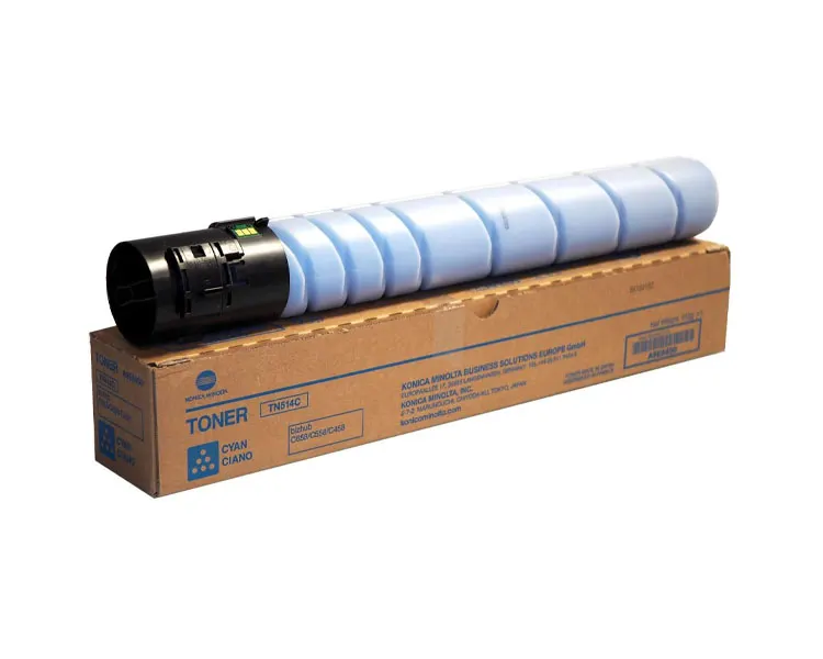 კარტრიჯი Konica Minolta TN-514C Cyan Original Toner Cartridge - A9E8450