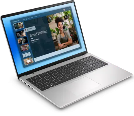 DELL 16 DC16251, 16" 2.5K Core 7 150U 16GB 512GB Backlit Fingerprint, Platinum Silver Notebook