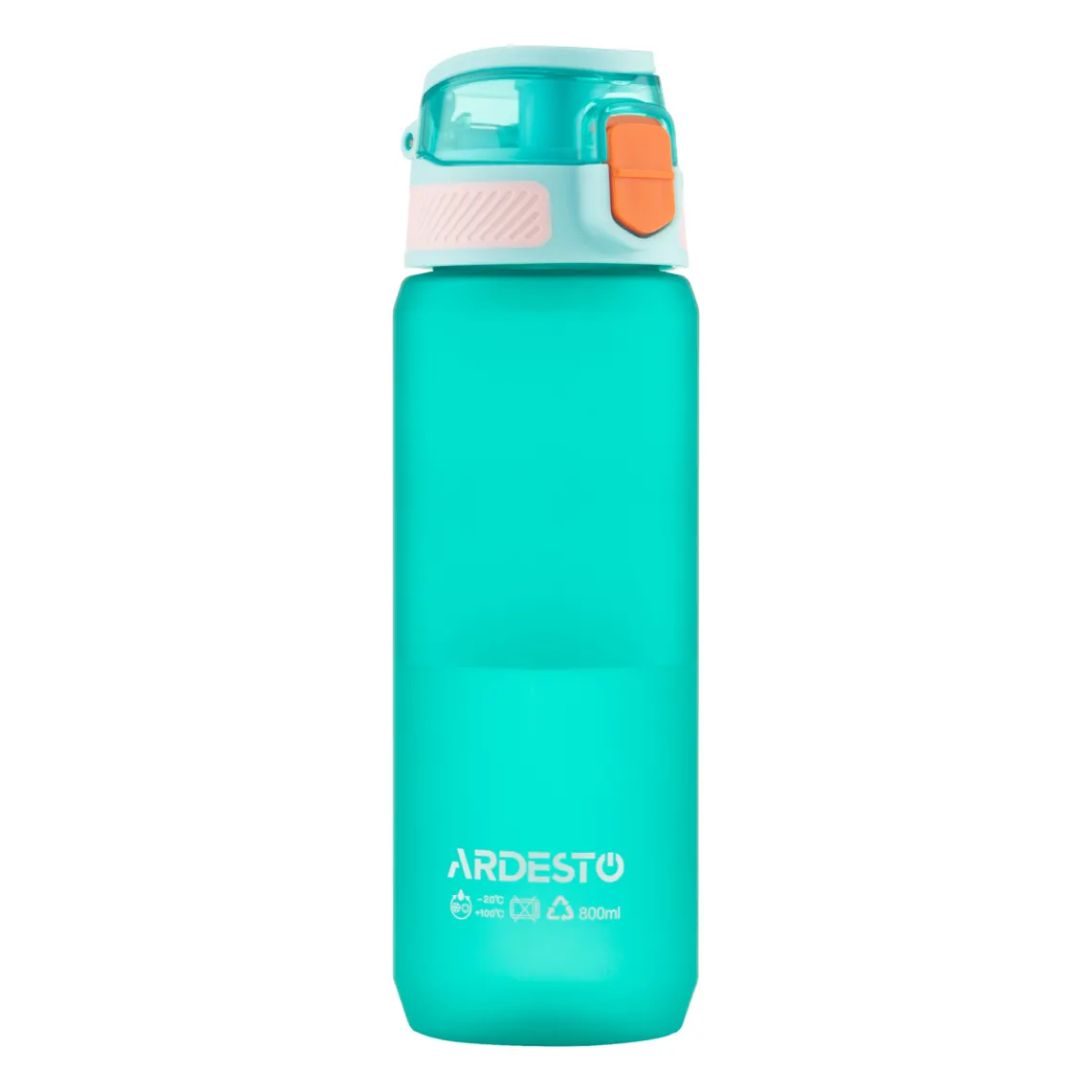 Ardesto Bottle Matte 800ml, plastic, light blue