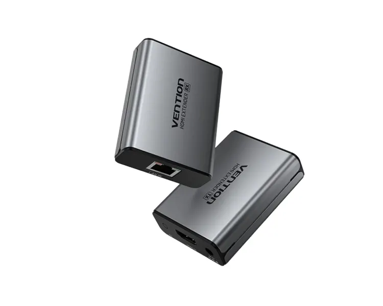 ადაპტერი Vention AKGH0-EU Network Cable Extender 60m Gray Aluminum