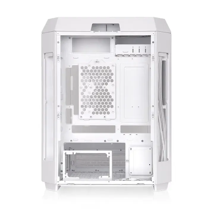 Thermaltake, The Tower 600 Snow Mid Tower Chassis Case White.