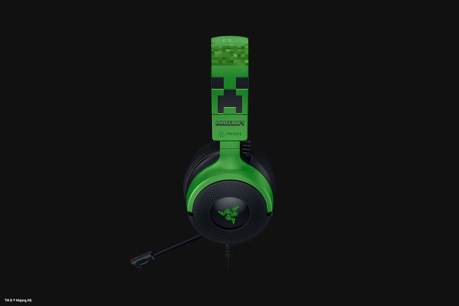 Razer Headset Kraken V4 X, 7.1, USB-A, 1.8m, RGB, Minecraft Ed