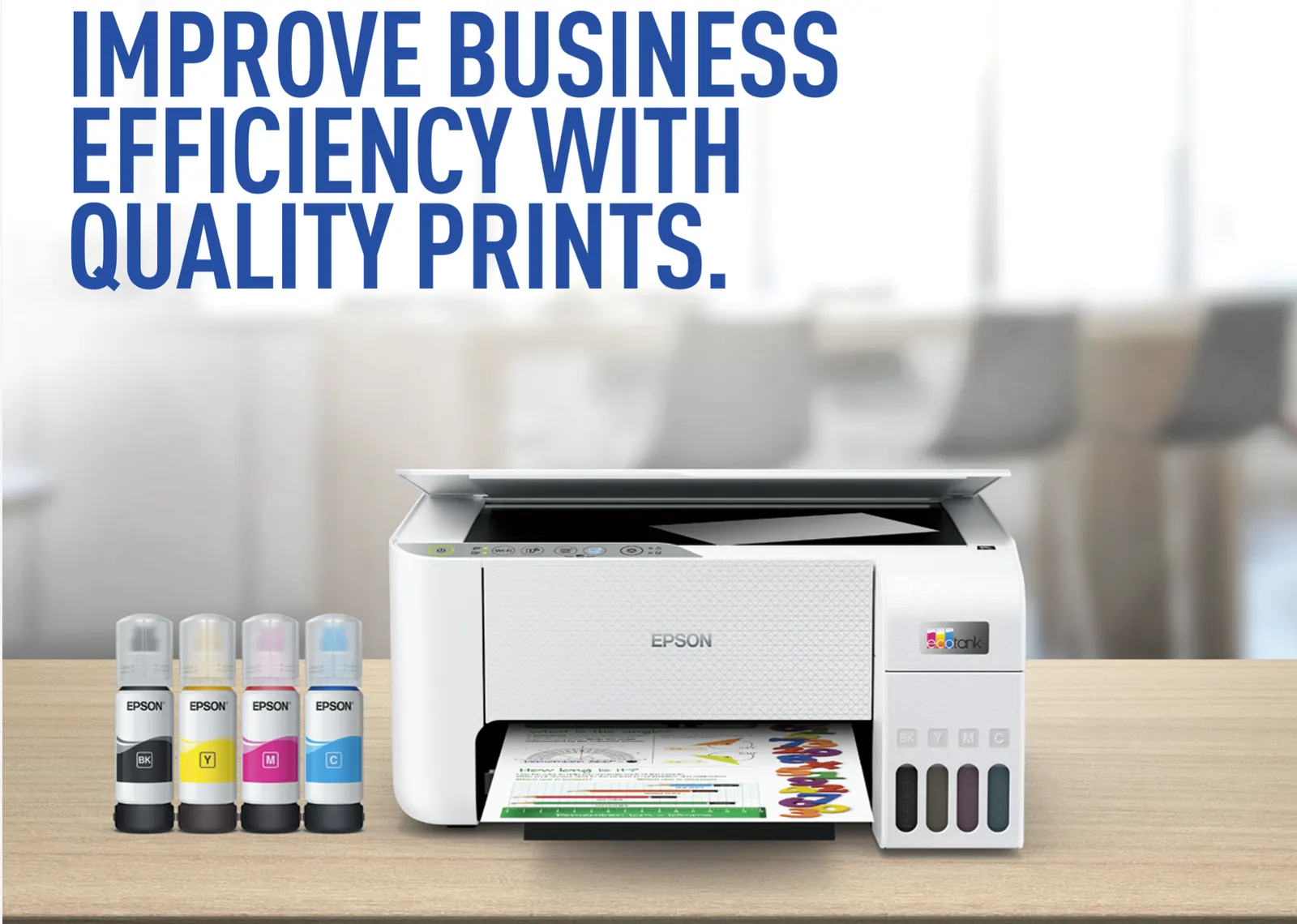 პრინტერი Epson EcoTank L3256 All In One A4