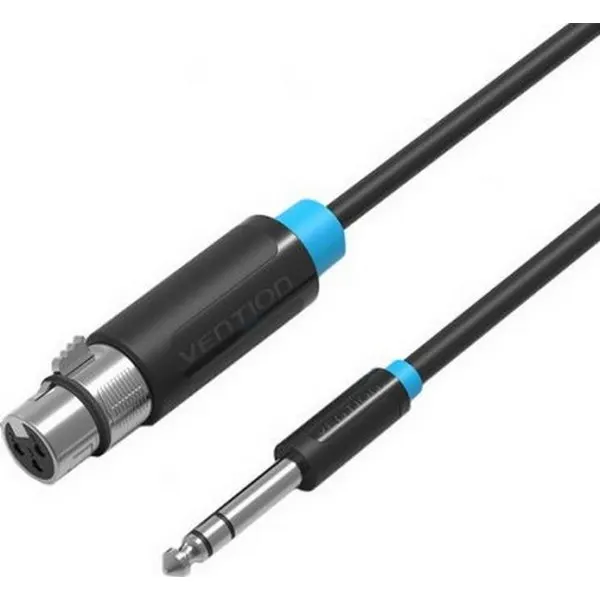აუდიო კაბელი VENTION 6.5mm Extension Cable 5M