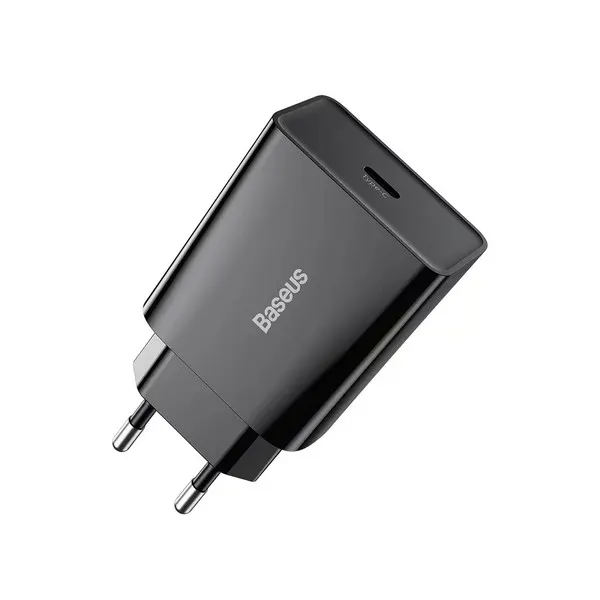 დამტენი Baseus Speed ​​Mini Fast Charger 20W Black
