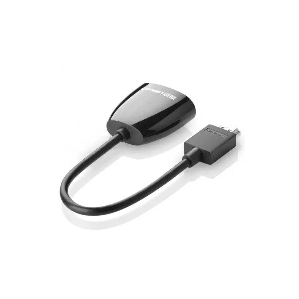 ადაპტერი UGREEN MM105 (40253), HDMI to VGA converter without Audio, Black